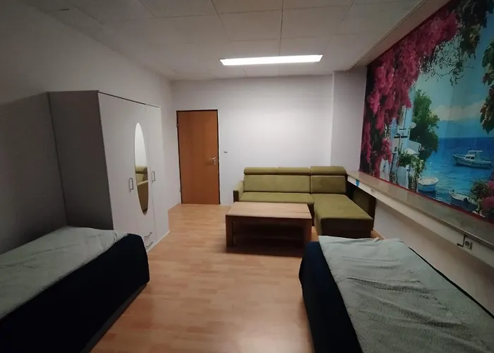 30 Mit 3 Kueche Dusche Waschmaschine Wi-fi Apartmán Redwitz an der Rodach